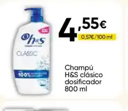 FROIZ H&S Champú clásico dosificador oferta