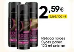 FROIZ SYOSS Retoca raíces gama oferta