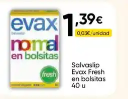 FROIZ EVAX Salvaslip Fresh en bolsitas oferta