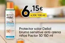 FROIZ DELIAL Protector solar bruma sensitive anti-arena niños Factor 50 oferta