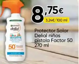 FROIZ DELIAL Protector Solar niños pistola Factor 50 oferta