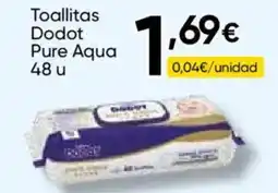 FROIZ DODOT Toallitas Pure Aqua 48 u oferta