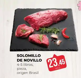 Solomillo de novillo