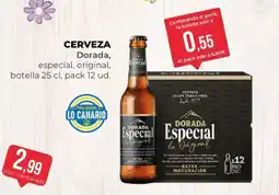 SPAR DORADA ESPECIAL Cerveza oferta