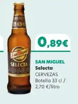 SPAR SAN MIGUEL Cervezas oferta