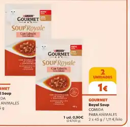 SPAR Gourmet royal soup para animales oferta