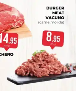 SPAR Burger meat vacuno oferta
