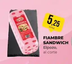 SPAR ELPOZO Fiambre sandwich oferta