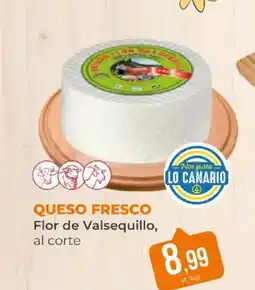 SPAR FLOR DE VALSEQUILLO Queso fresco oferta