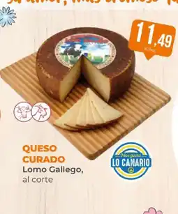 SPAR LOMO GALLEGO Queso curado oferta