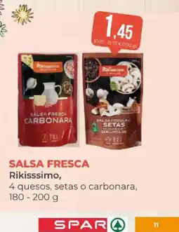 SPAR RIKISSSIMO Salsa fresca oferta