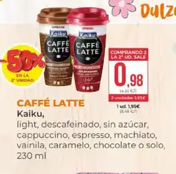 SPAR KAIKU Caffé latte oferta