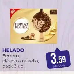 SPAR FERRERO Helado oferta