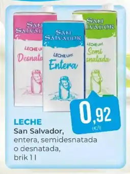 SPAR SAN SALVADOR Leche oferta
