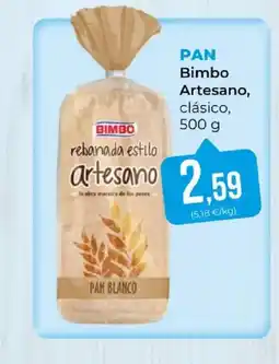 SPAR BIMBO Pan artesano oferta