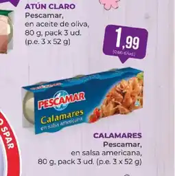 SPAR PESCAMAR Calamares oferta