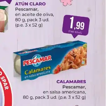 SPAR PESCAMAR Calamares oferta