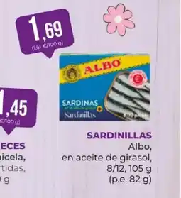 SPAR ALBO Sardinillas oferta