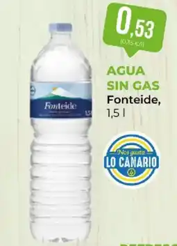 SPAR FONTEIDE Agua sin gas oferta