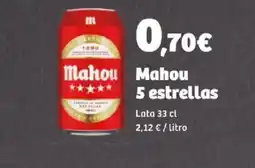 SPAR MAHOU 5 estrellas oferta