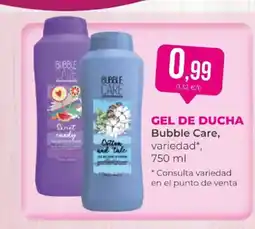 SPAR BUBBLE CARE Gel de ducha oferta