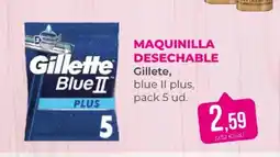 SPAR GILLETTE Maquinilla desechable oferta