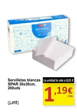 Spar Express SPAR Servilletas blancas oferta