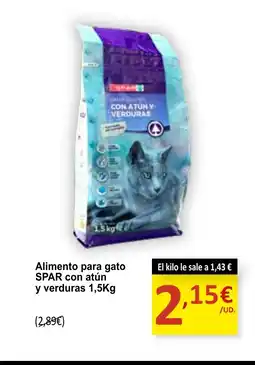 Spar Express SPAR Alimento para gato con atún y verduras oferta