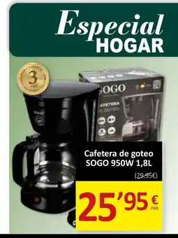 Spar Express Cafetera de goteo oferta