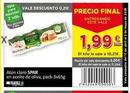 Spar Express SPAR Atún claro en aceite de oliva oferta