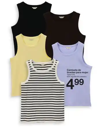 Zeeman Camiseta de tirantes para mujer oferta