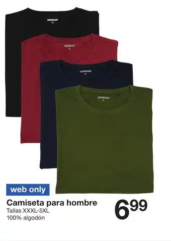 Zeeman Camiseta para hombre oferta