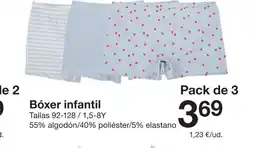 Zeeman Bóxer infantil oferta