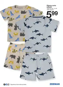 Zeeman Pijama corto infantil oferta