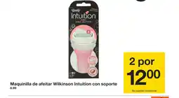Zeeman Maquinilla de afeitar Wilkinson Intuition con soporte oferta