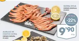 Supermercados Plaza Gamba roja oferta