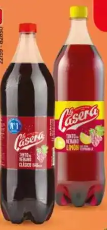Dia La casera - tinto de verano con gaseosa/con limon oferta