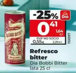 Dia Dia bobbi bitter - refresco bitter oferta