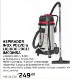 Coferdroza Imcoinsa - aspirador inox polvo & liquido 2r613 oferta