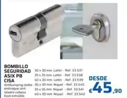 Coferdroza Cisa - bombillo seguridad asix p8 oferta