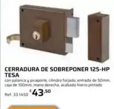 Coferdroza Tesa - ceradura de sobreponer 125-hp oferta
