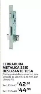 Coferdroza Tesa - cerradura metalica 2210 deslizante oferta