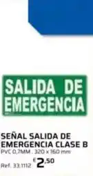 Coferdroza Senal salida de emergencia clase b oferta