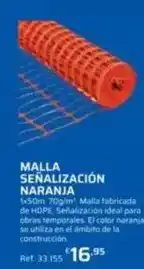 Coferdroza Malla señalización naranja oferta