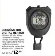 Coferdroza Cronómetro digital herter oferta