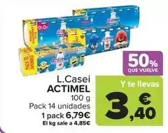 Carrefour Actimel - l.casei oferta