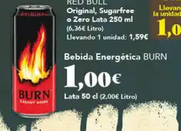 Gadis BURN Bebida Energética oferta