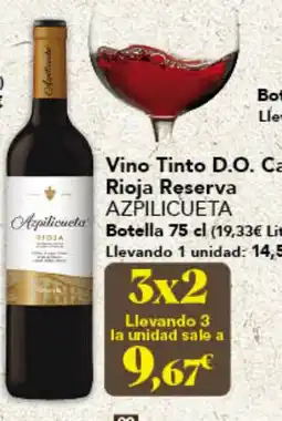 Gadis AZPILICUETA Vino Tinto D.O. Ca. Rioja Reserva oferta