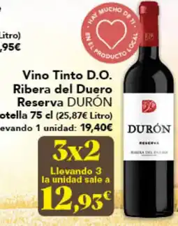 Gadis DURON Vino Tinto D.O. Ribera del Duero Reserva oferta