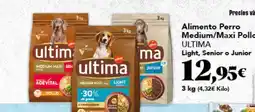 Gadis ULTIMA Alimento Perro Medium/Maxi Pollo oferta